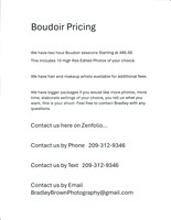 Boudoir Pricing 3